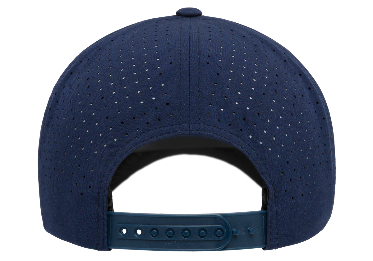 YP Classics® 5-Panel Snapback Cap with Perforations and Braided Rope-DTF PRINTING
