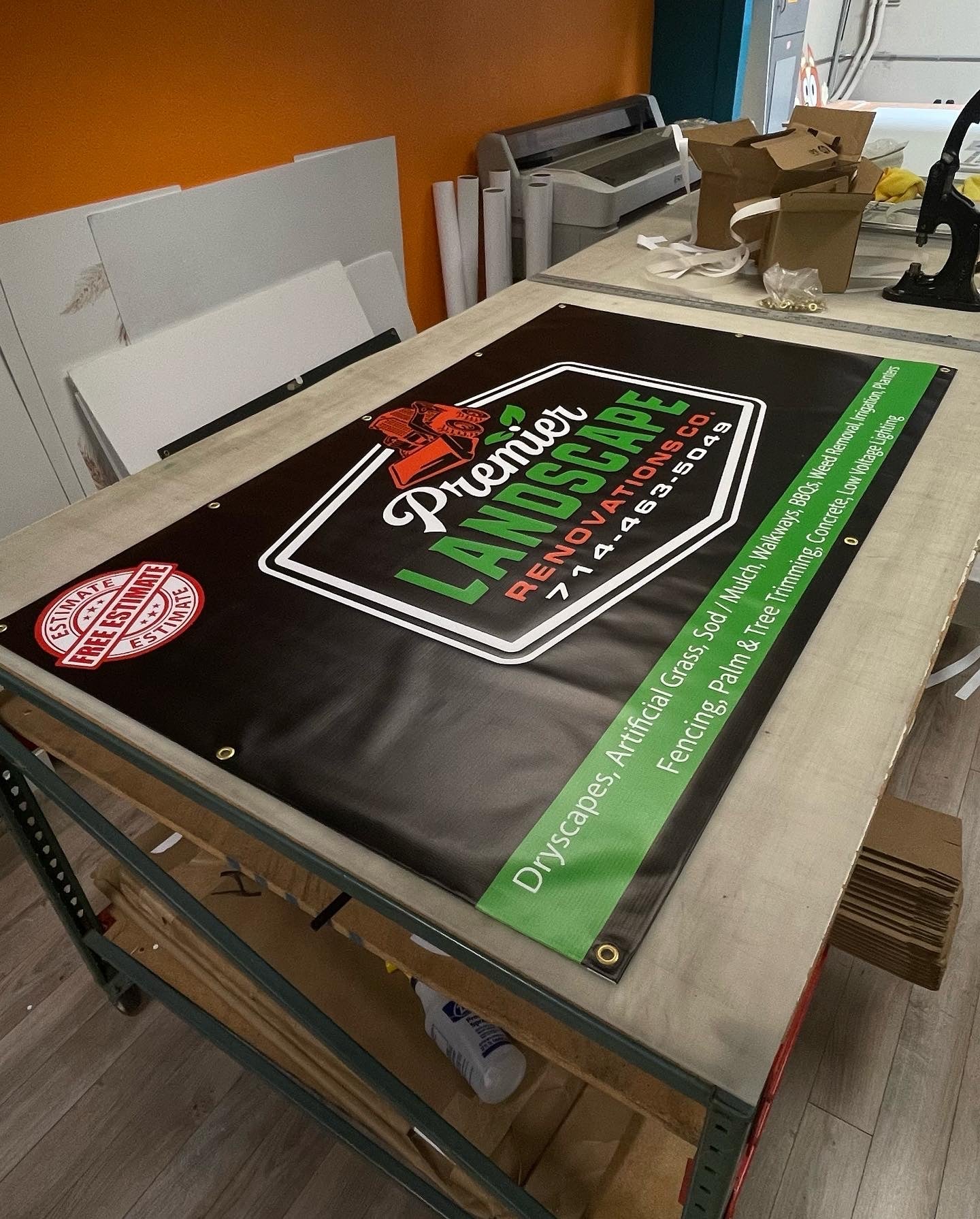 High Quality Custom Vinyl Banners!