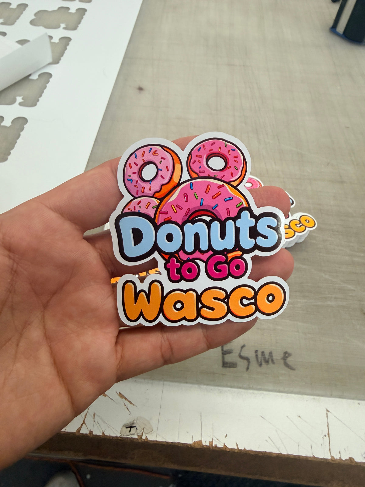 Custom Die-Cut Stickers in Anaheim