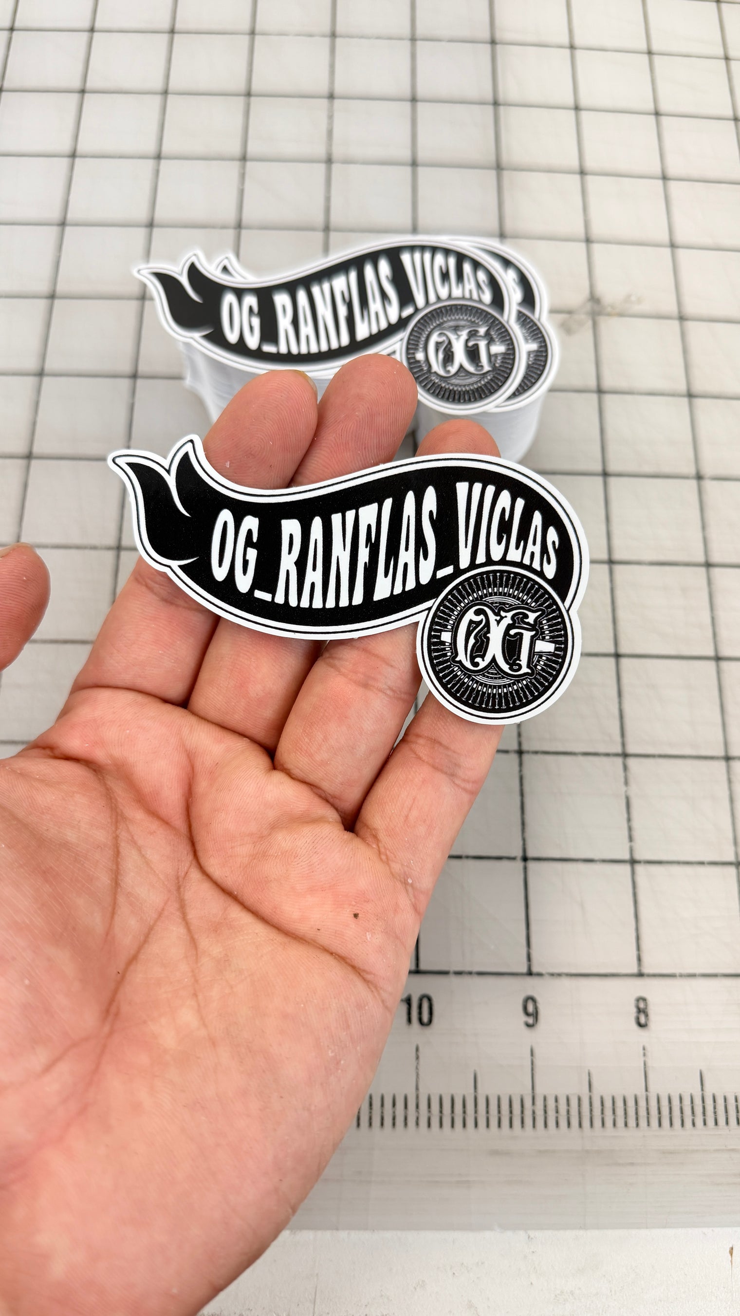 HOT DIE CUT STICKER SPECIAL!! 3.5”