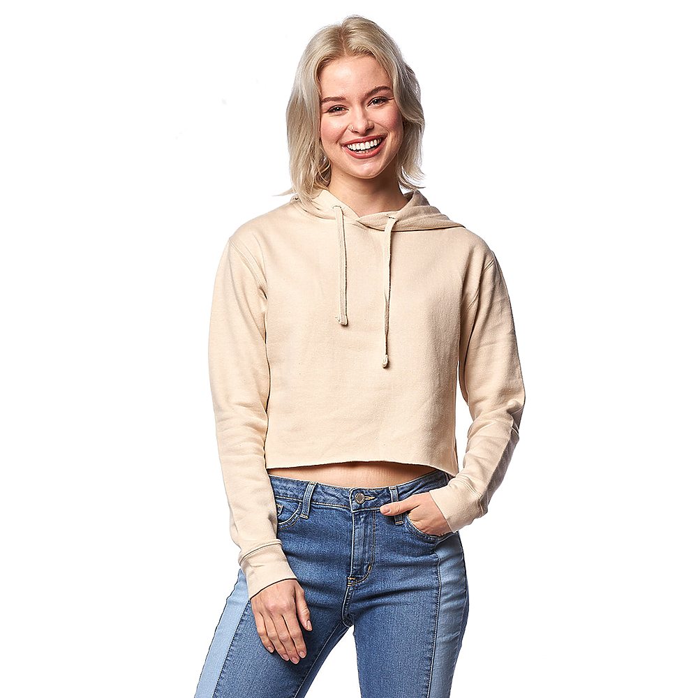 WOMEN'S CROPPED HOODIE (7.8 oz)-DTF