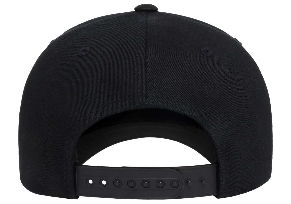 YP Classics® Retro Cotton Blend 5-Panel Snapback Cap with Braided Rope-DTF PRINTING