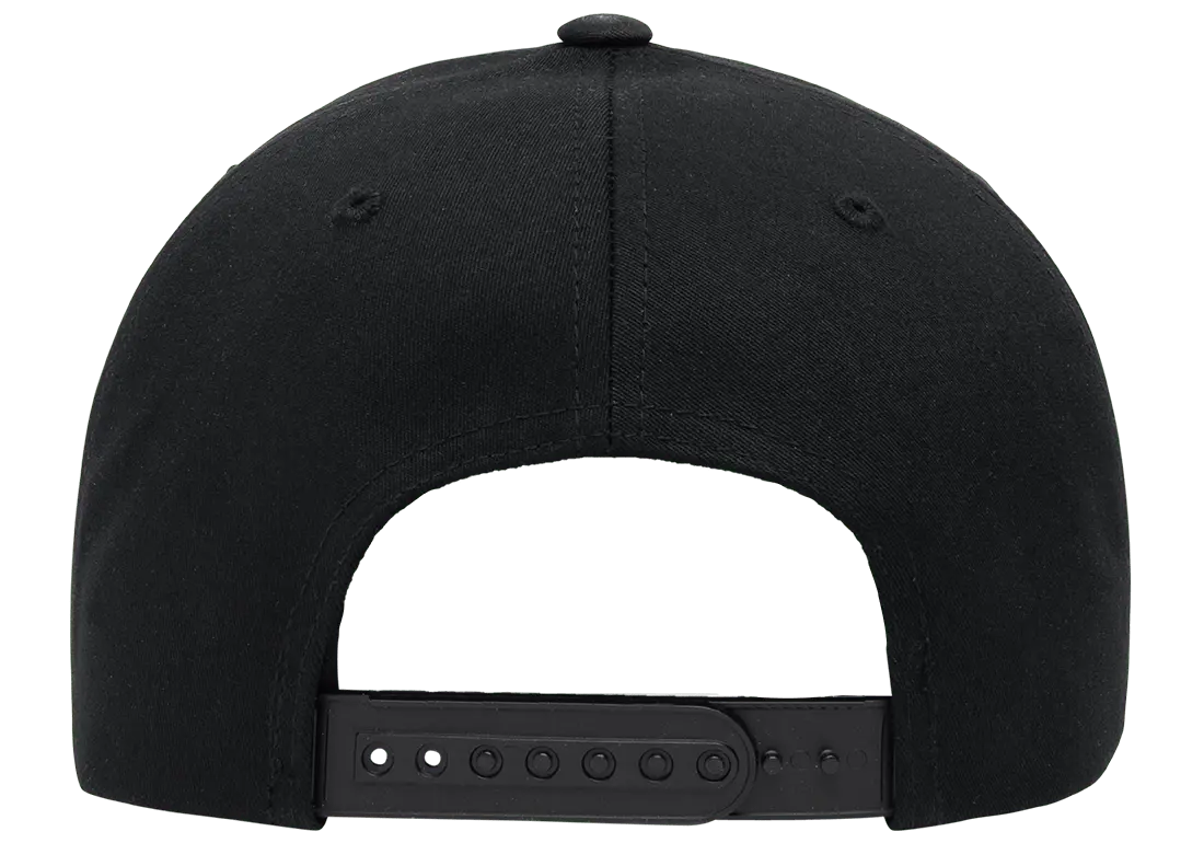 YP Classics® retro cotton twill snapback cap-DTF PRINTING