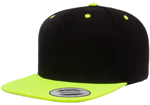 YP Classics® premium snapback cap - 2-tone-DTF PRINTING