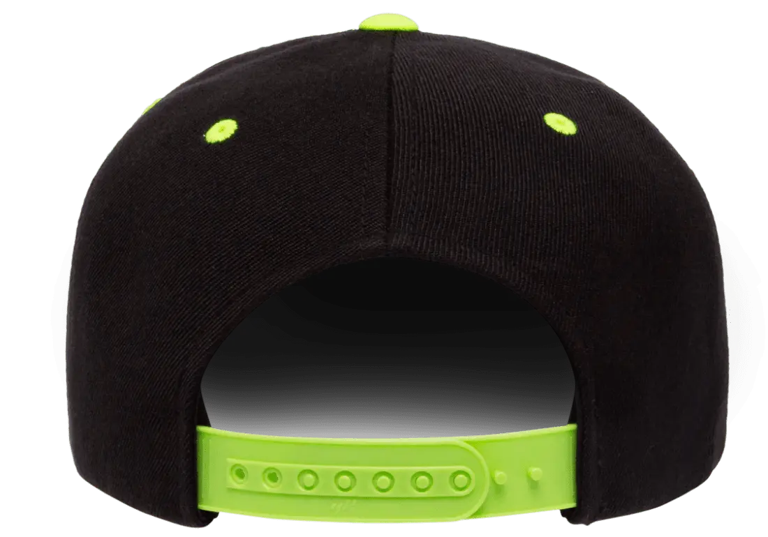 YP Classics® premium snapback cap - 2-tone-DTF PRINTING