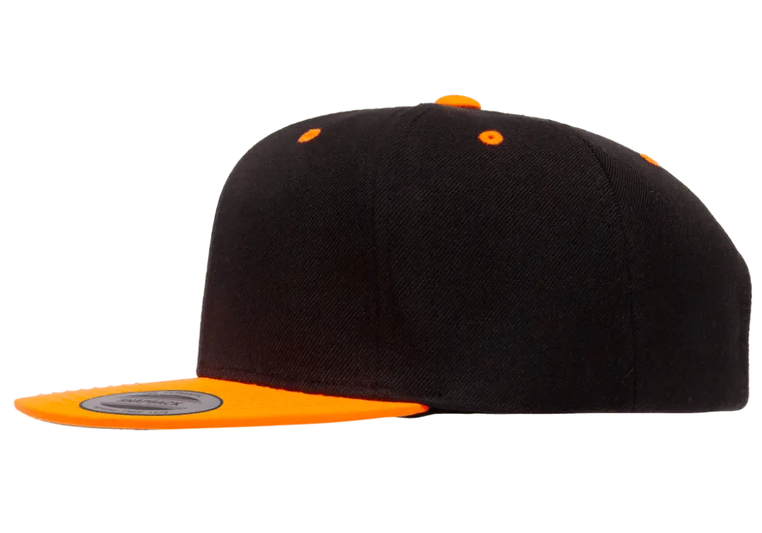 YP Classics® premium snapback cap - 2-tone-DTF PRINTING