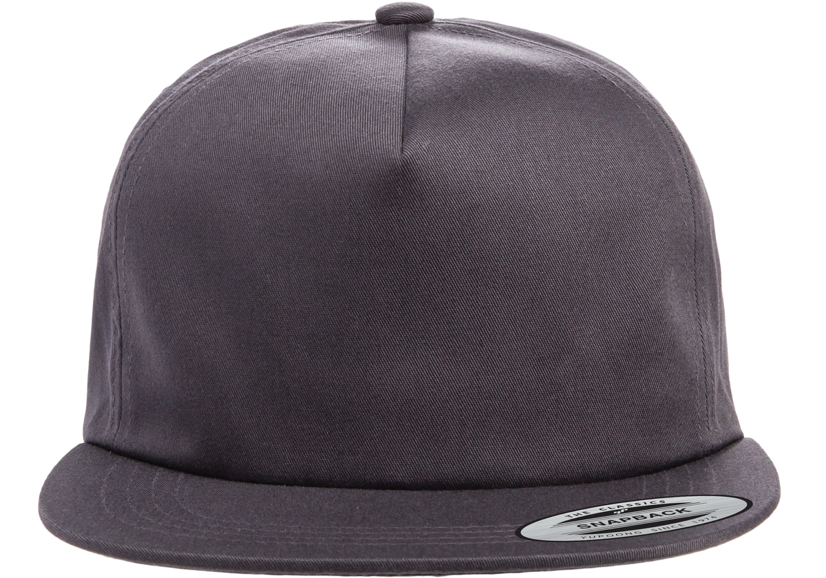 YP Classics® lightly structured 5- panel snapback cap-DTF PRINTING