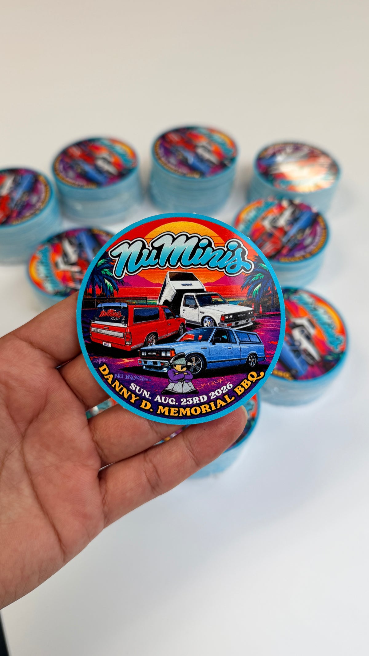 Custom Die-Cut Stickers in Anaheim
