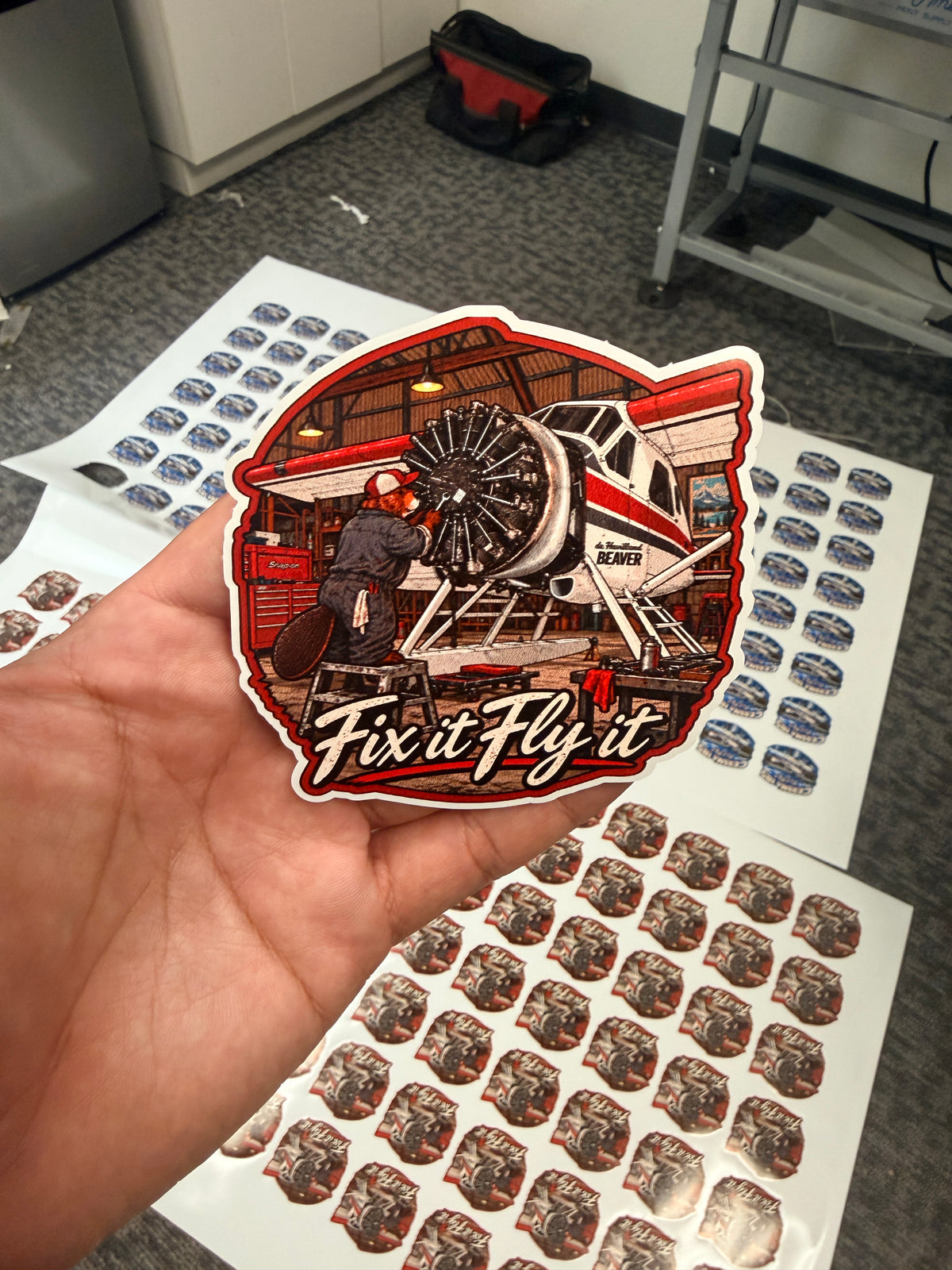 Custom Die-Cut Stickers in Anaheim