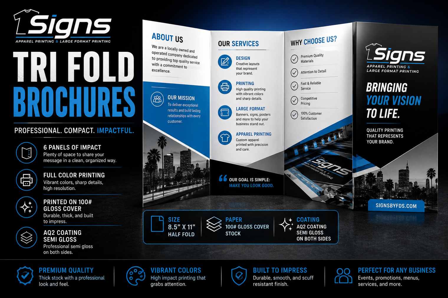 Brochure TRI-FOLD8.5x11”