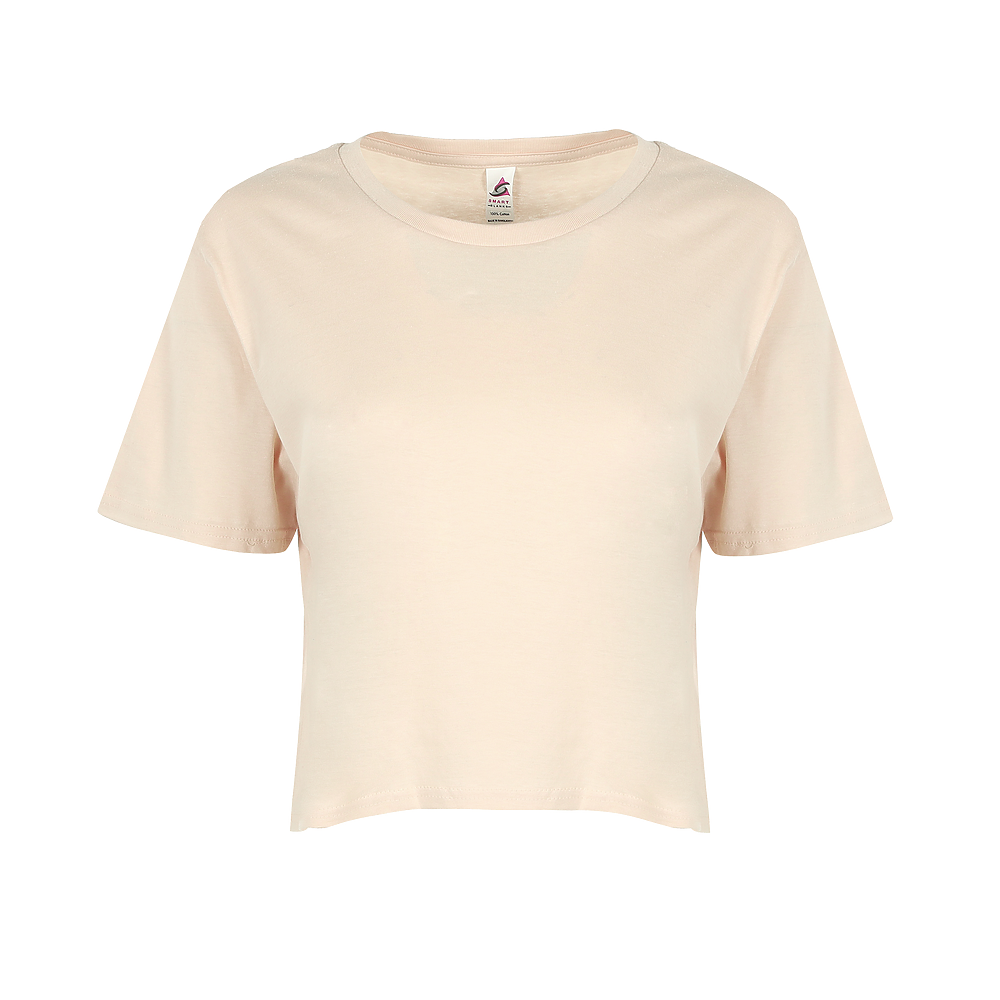 RELAXED FIT CROPPED TEE (4.3 oz) -DTF