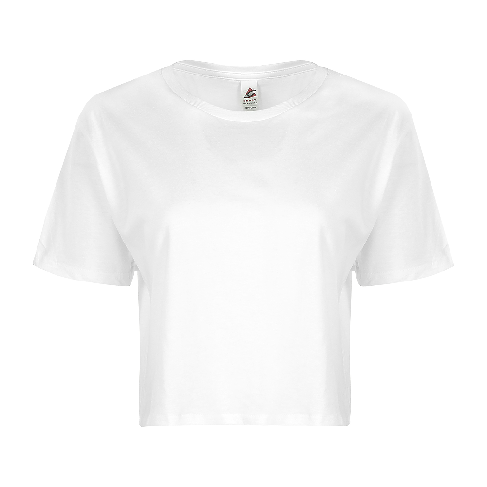 RELAXED FIT CROPPED TEE (4.3 oz) -DTF