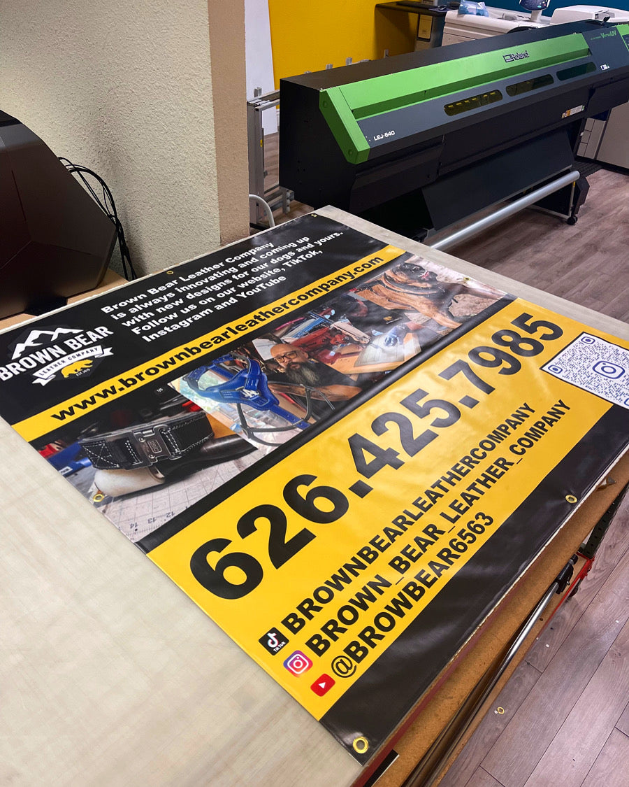 High Quality Custom Vinyl Banners!