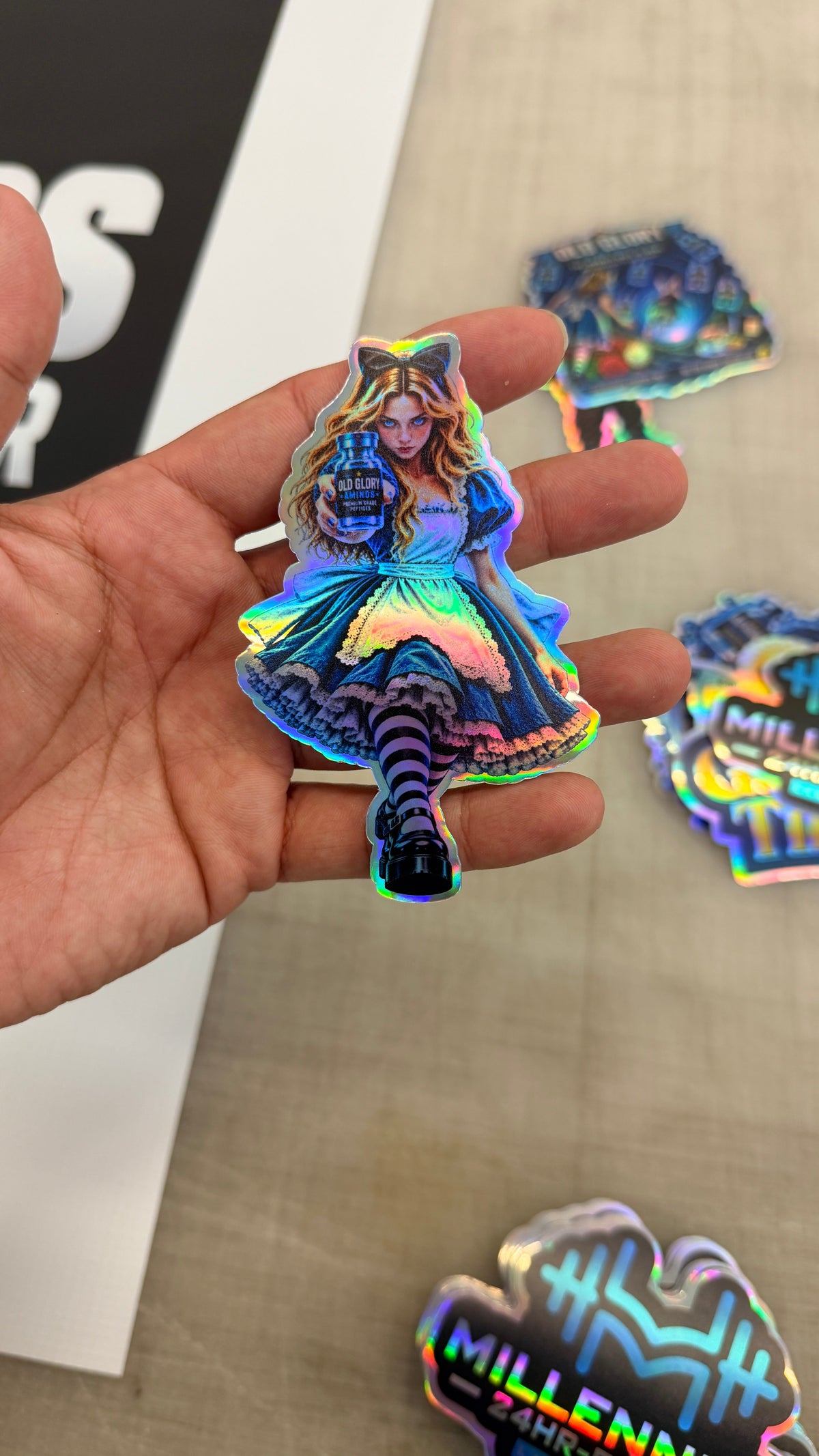 Custom Die-Cut Stickers in Anaheim