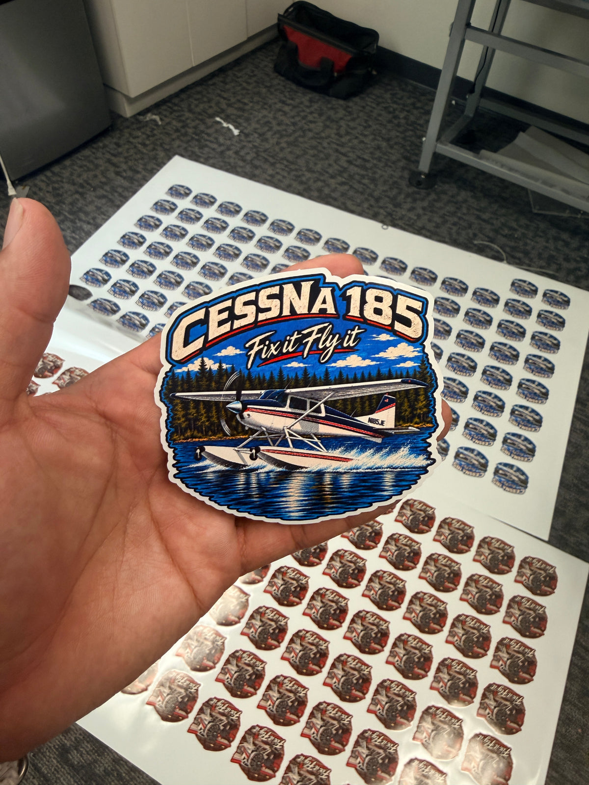 Custom Die-Cut Stickers in Anaheim