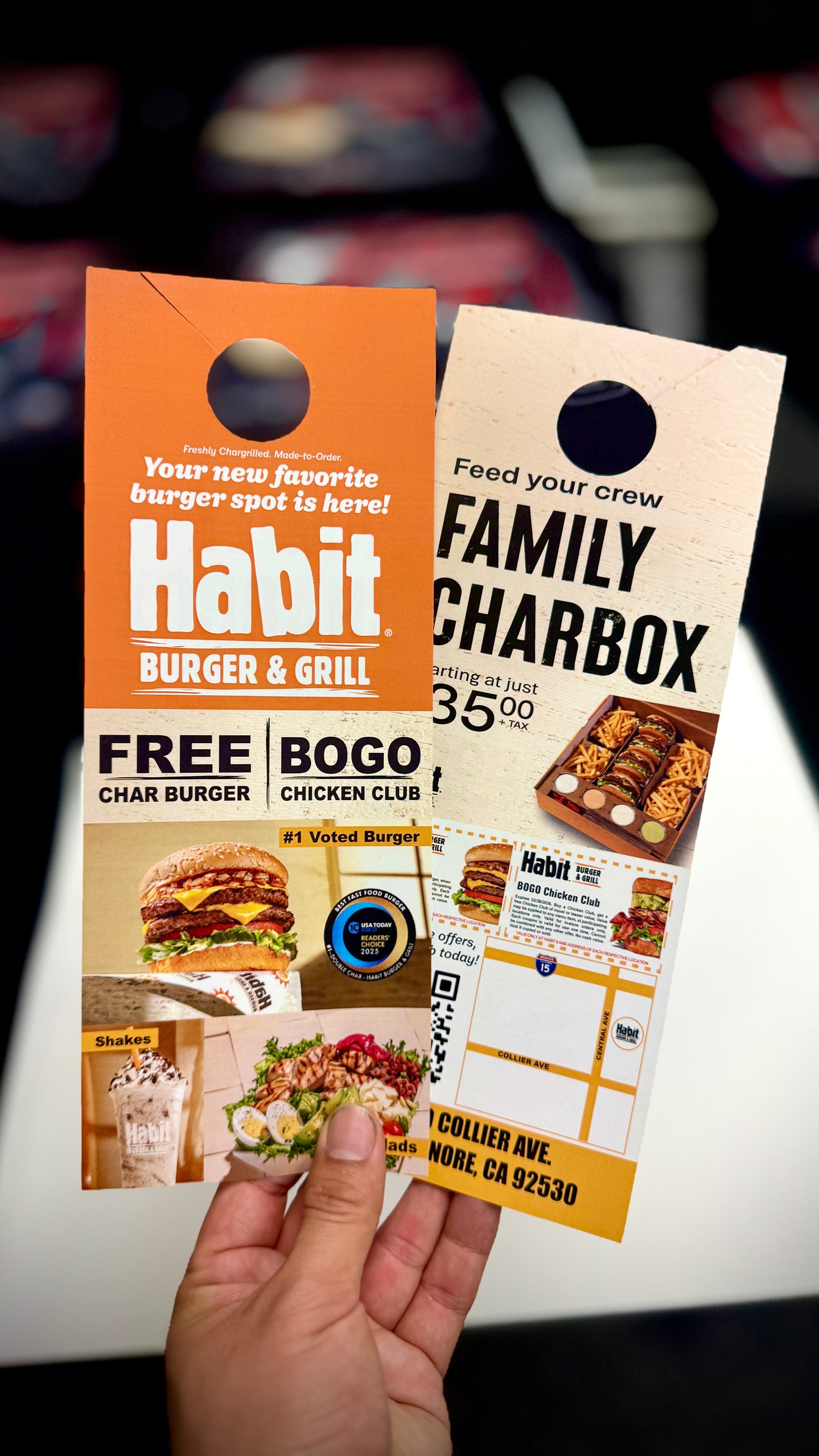 500 Standard Door Hangers 100# Gloss Book