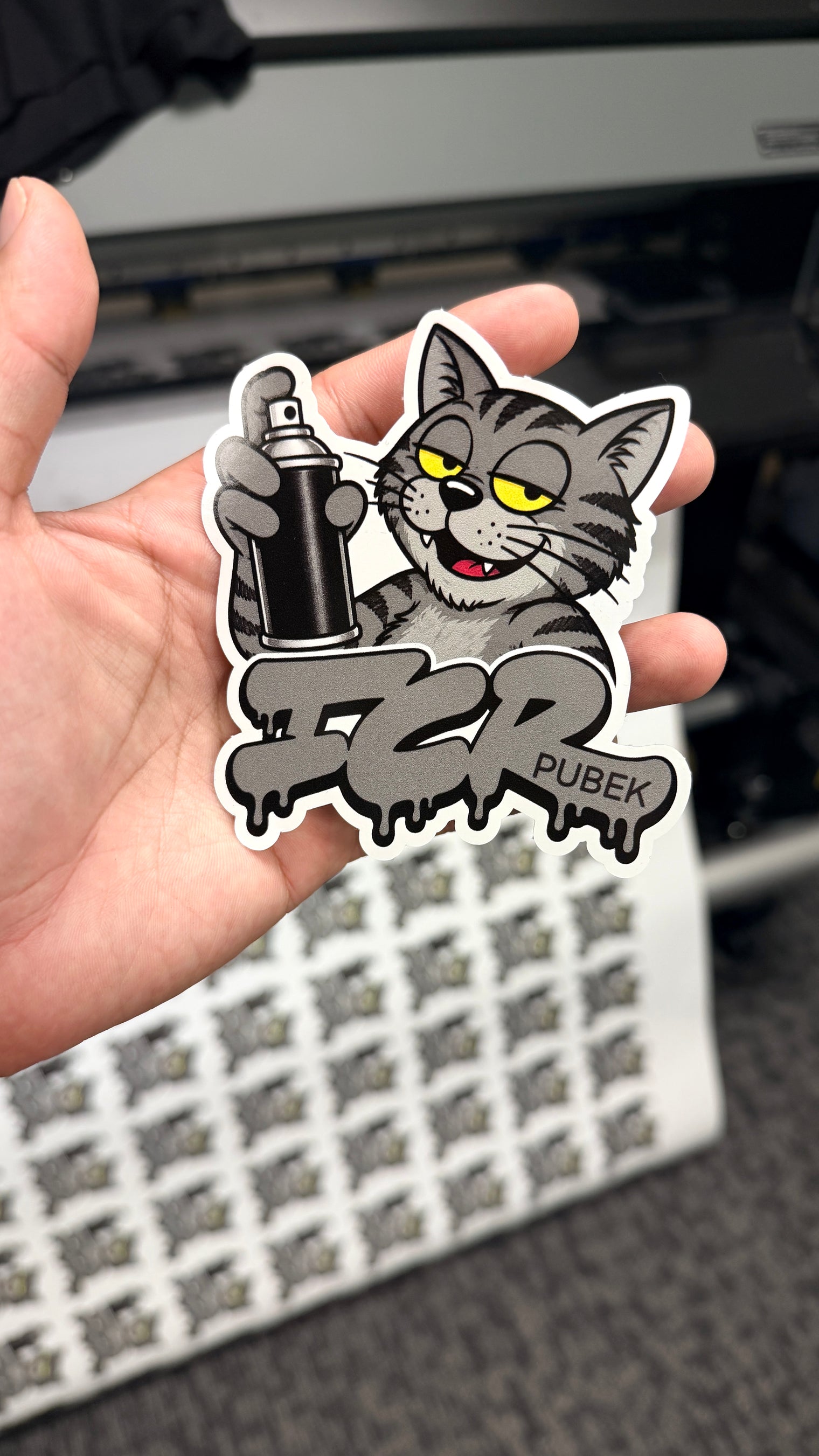 Die Cut Stickers 3”, 3.5” & 4”