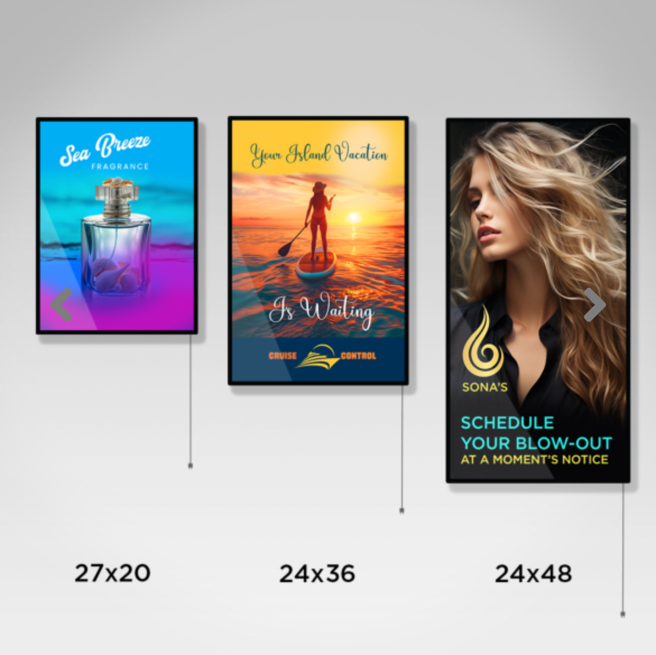 (NEW) LED FRAME DISPLAYS