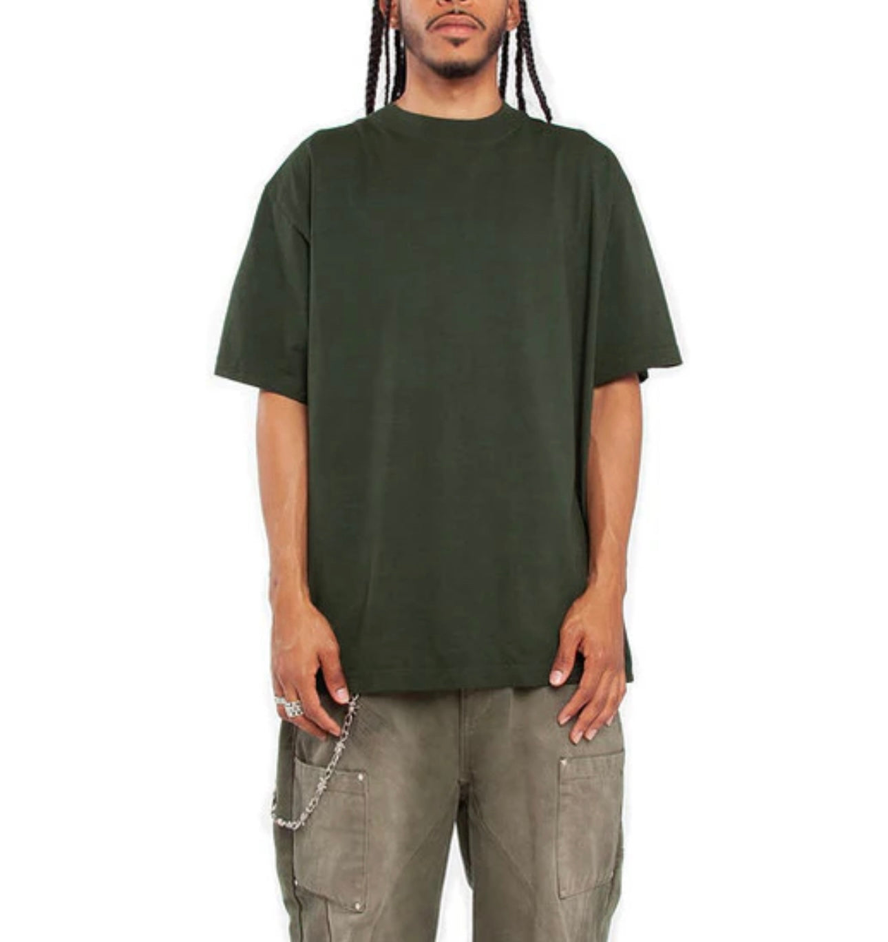 DTG (Shaka Wear 7.5 OZ HEAVY COTTON) 16”x20” prints ( Single or double sided print!)Garment-Dyed Crewneck T-Shirt