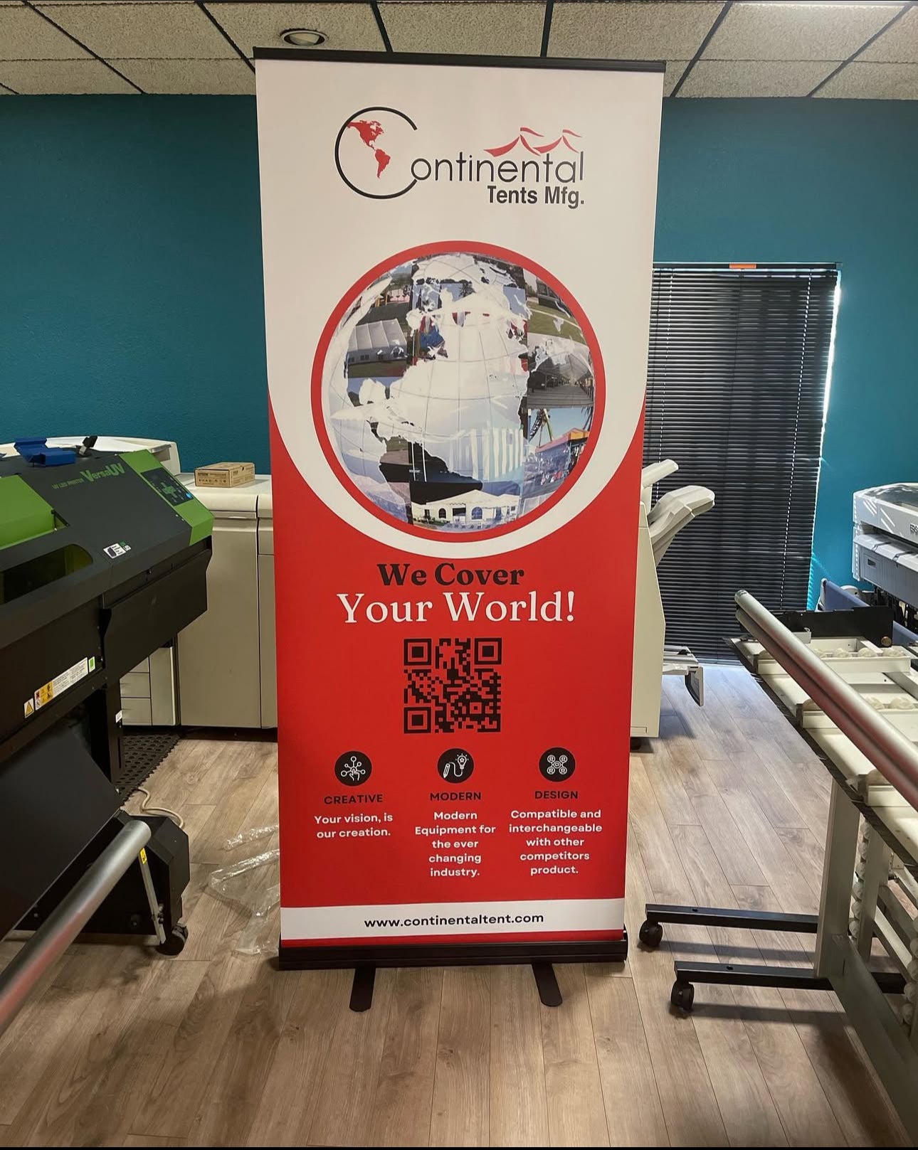 Single-Sided Retractable Banner Stands