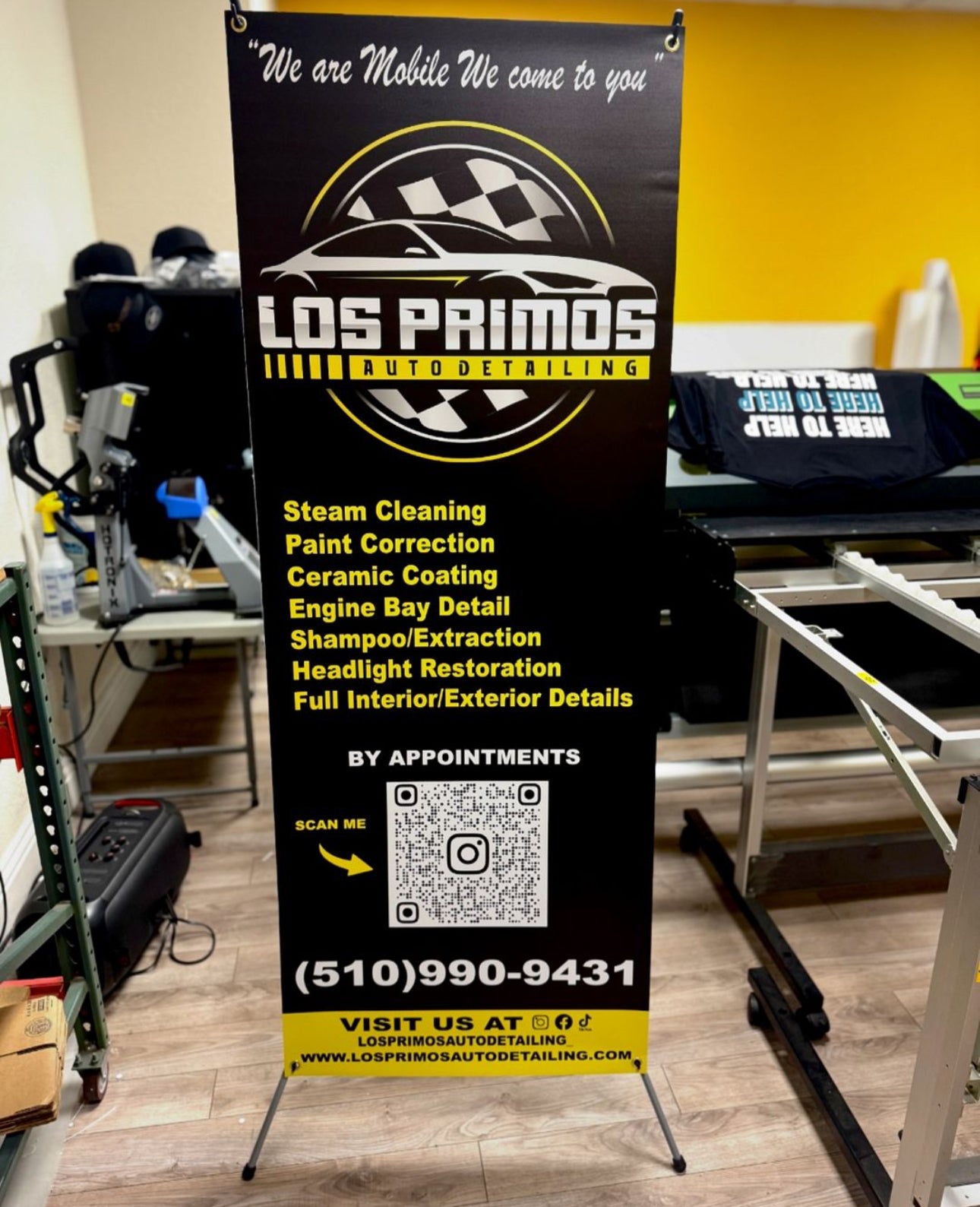 X-Style Collapsible Outdoor Banner Stands