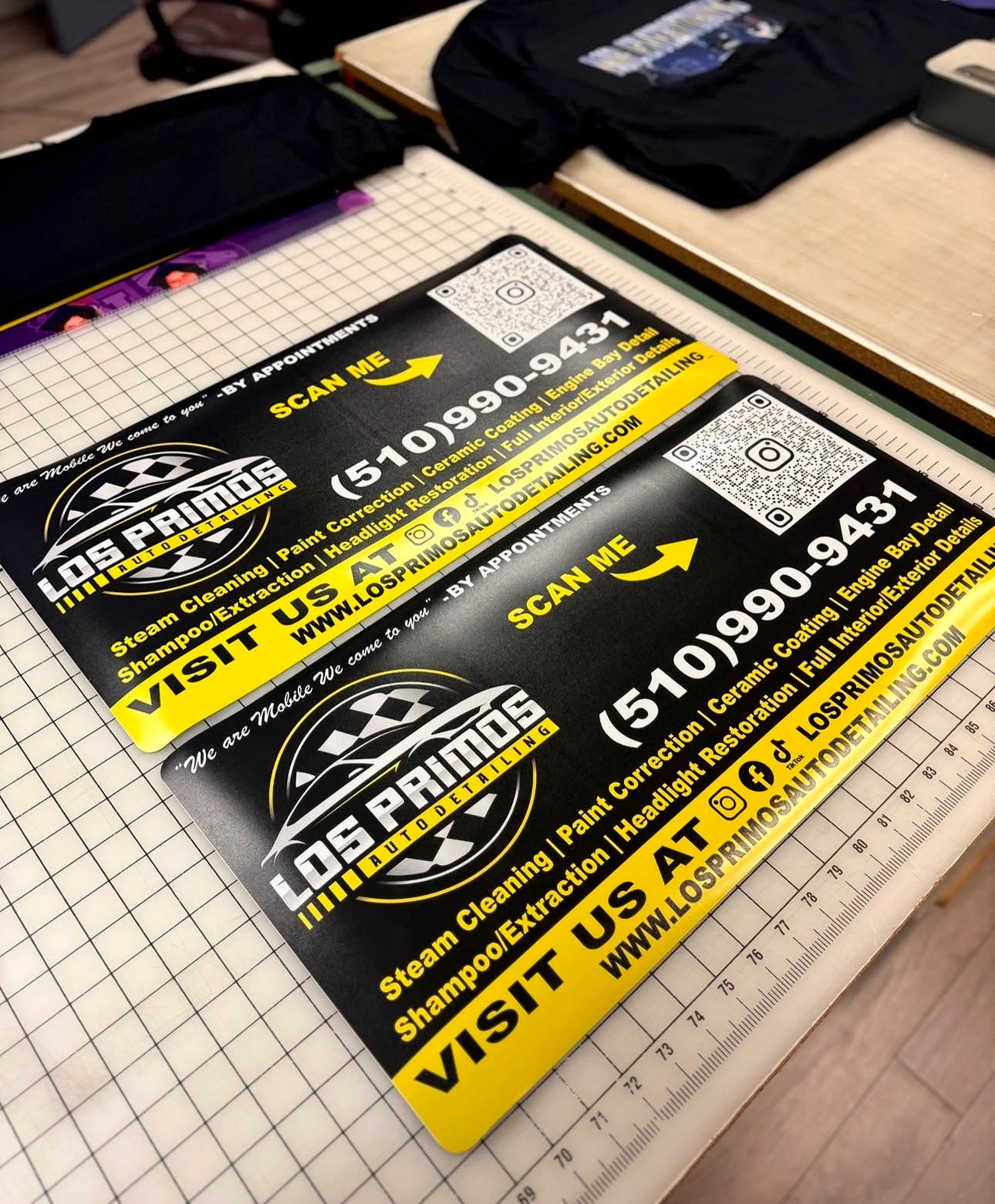 Custom Vehicle Magnets ( TEST YOUR DOORS BEFORE ORDERING)