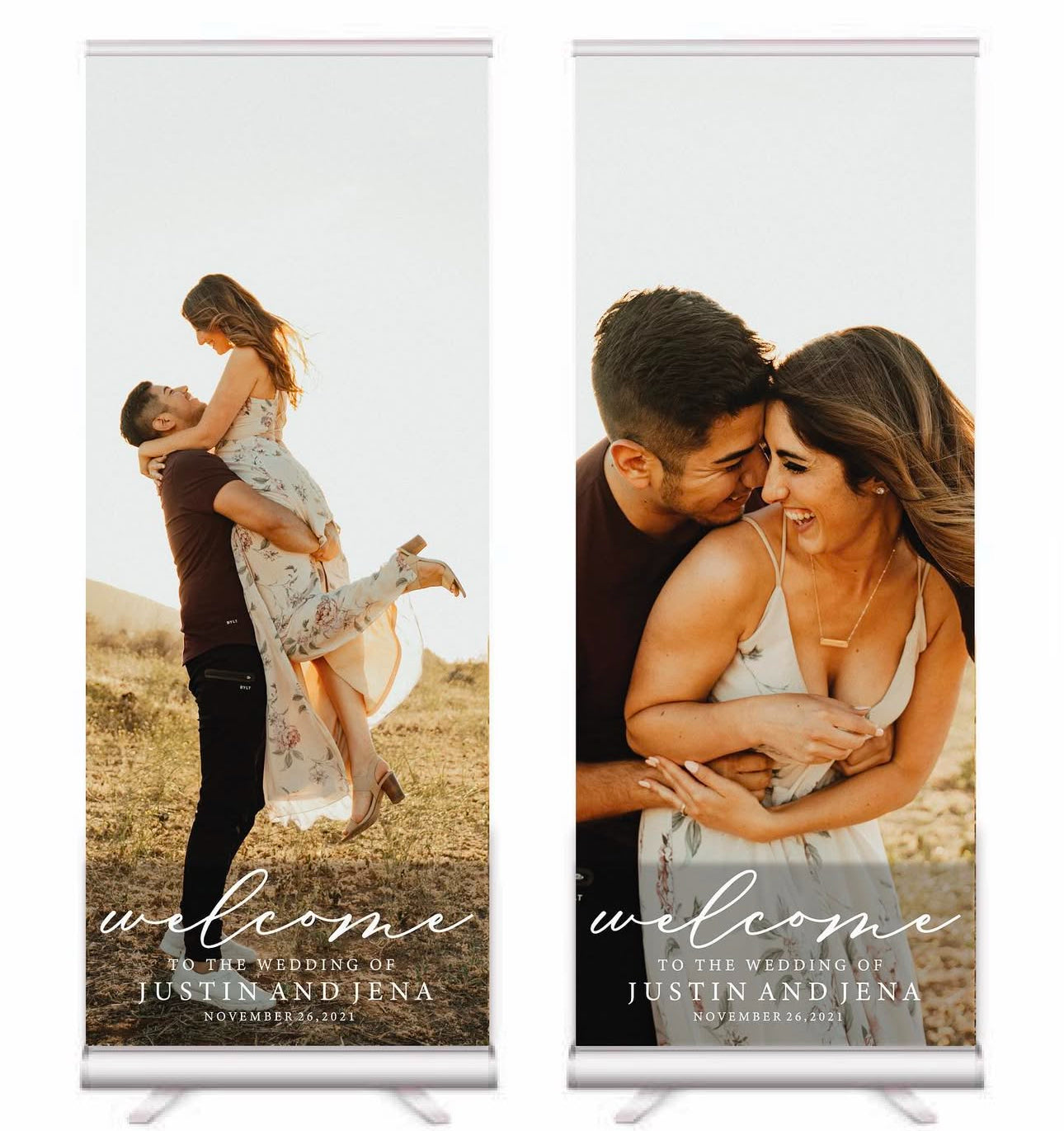 Single-Sided Retractable Banner Stands