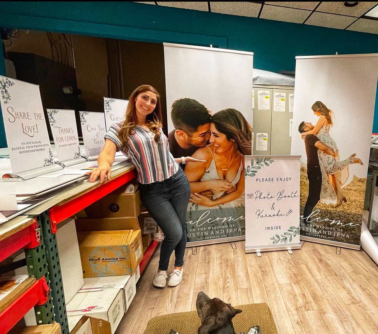 Single-Sided Retractable Banner Stands