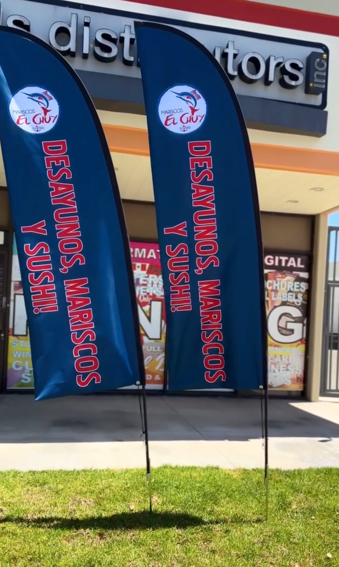 12ft Feather Flags (Double Sided)