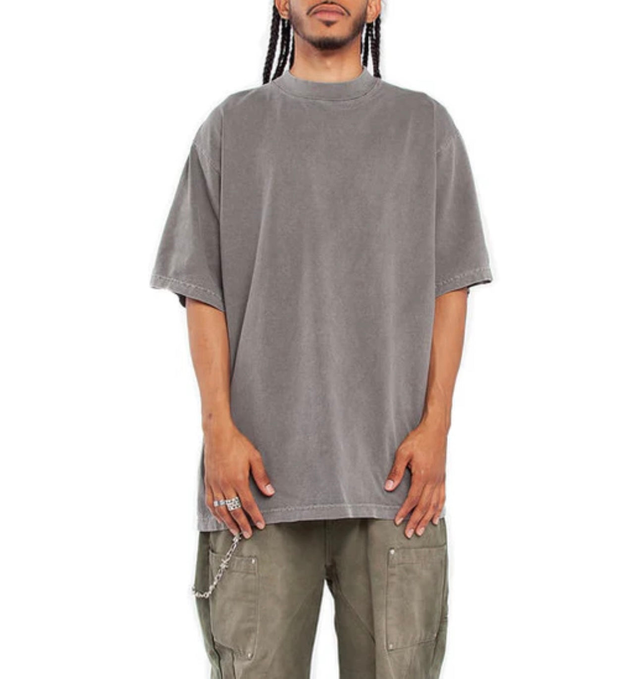 DTG (Shaka Wear 7.5 OZ HEAVY COTTON) 16”x20” prints ( Single or double sided print!)Garment-Dyed Crewneck T-Shirt