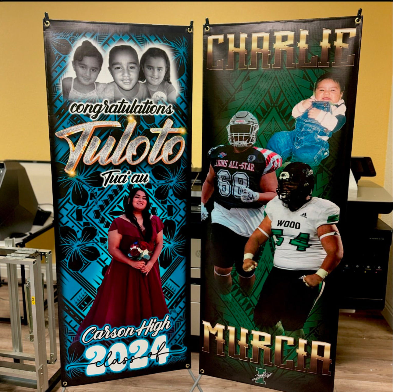 X-Style Collapsible Outdoor Banner Stands