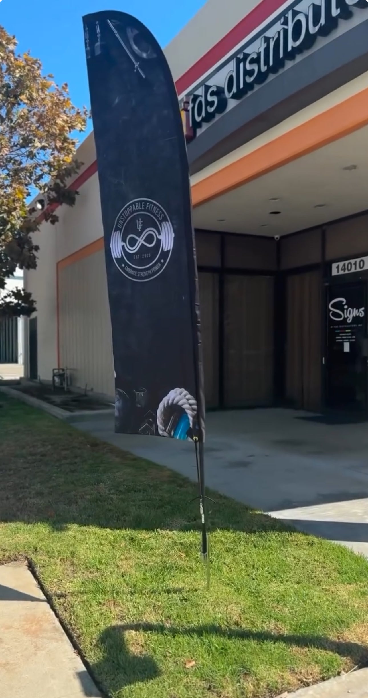 12ft Feather Flags (Double Sided)