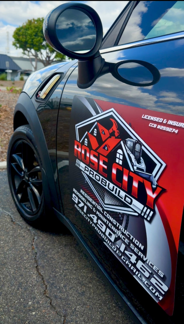 Custom Vehicle Magnets ( TEST YOUR DOORS BEFORE ORDERING)