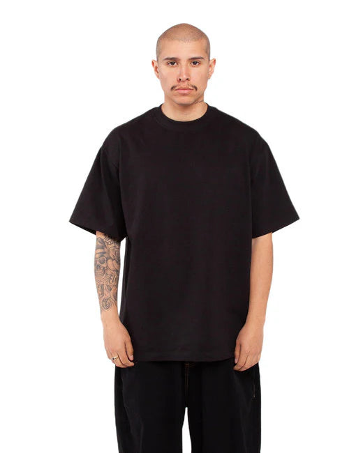 Shaka Wear(BLACK) SHMHSS Adult Max Heavyweight T-Shirt (DTG)