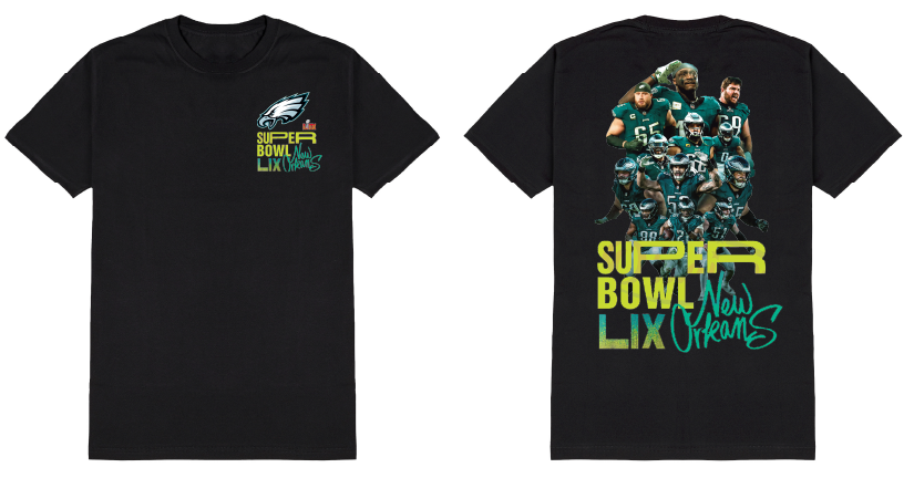 Super Bowl Eagles & Chiefs
