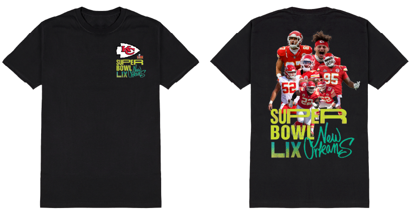 Super Bowl Eagles & Chiefs