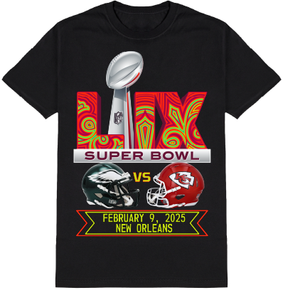 Eagles VS Chiefs Super Bowl Tee