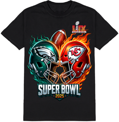 Eagles VS Chiefs Super Bowl Tee v2