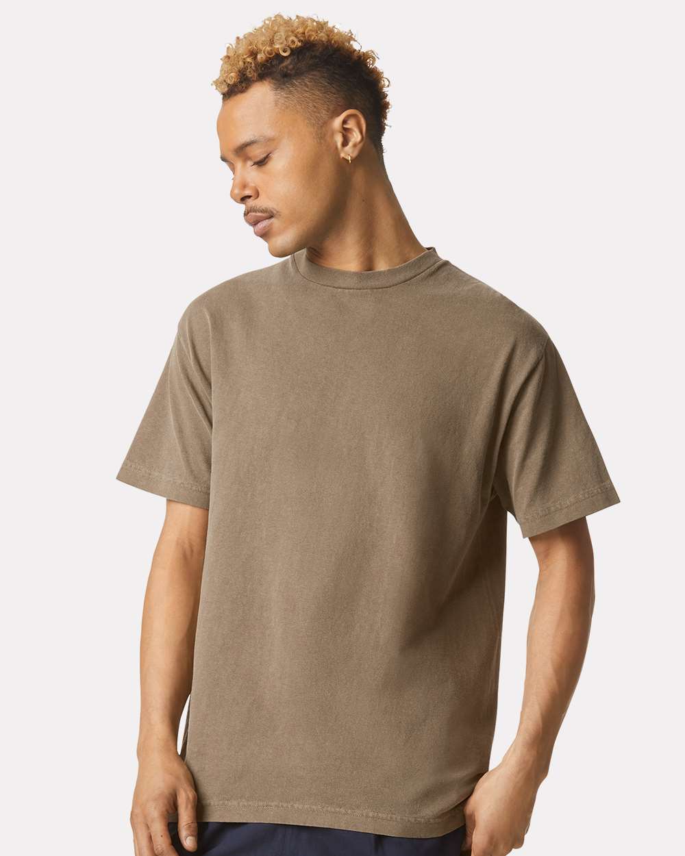 DTG American Apparel 1301GD Unisex Garment-Dyed Heavyweight Cotton Tee 6 oz. 7- Color Choices