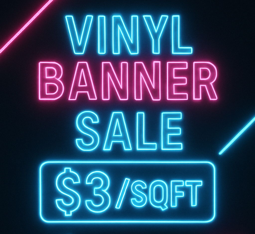 (50 % OFF SALE) PREMIUM HIGH QUALITY Custom Vinyl Banners!