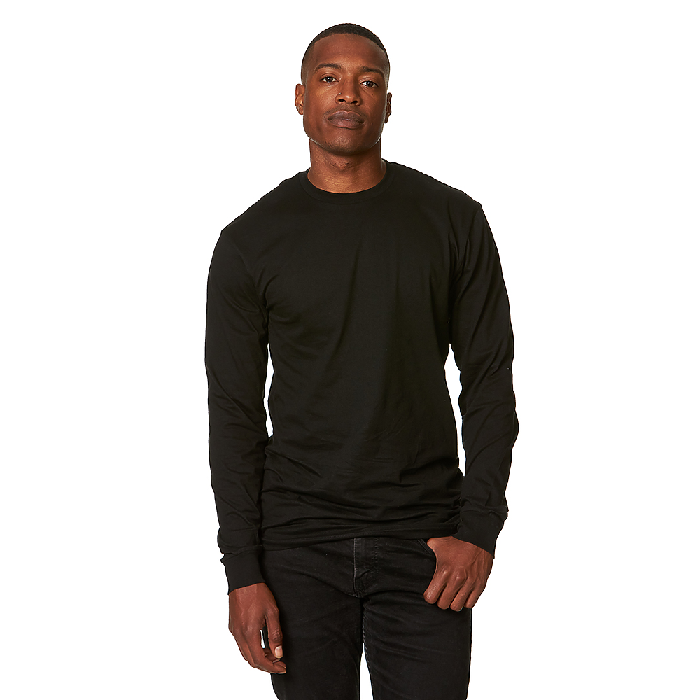 MEN'S HEAVY LONG SLEEVE TEE (6oz.) -DTF