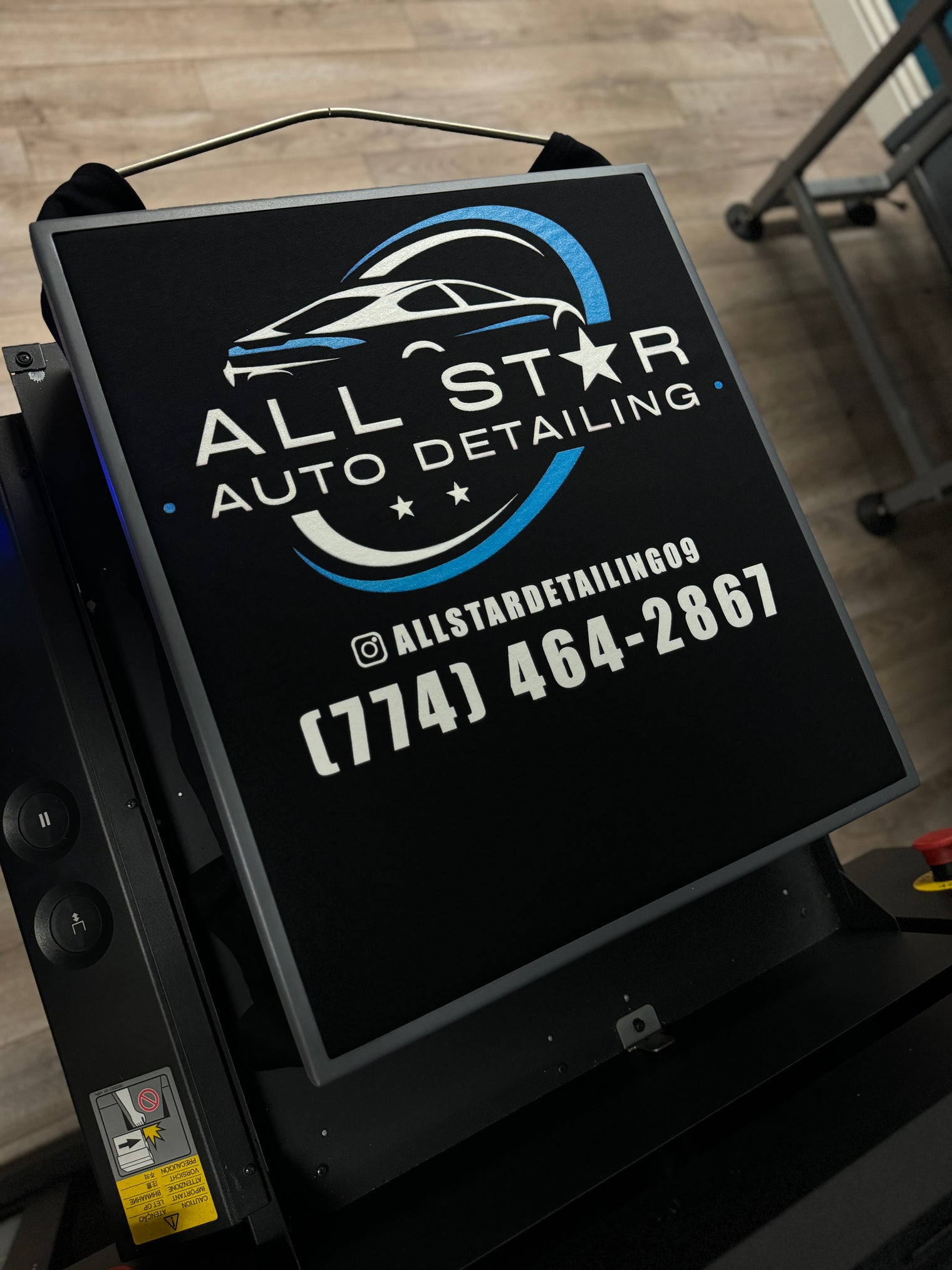 ( CUSTOM TEES ) PREMIUM ULTRA SOFT-Black COTTON TEE (6 oz.) HOUSE BRAND-DTG