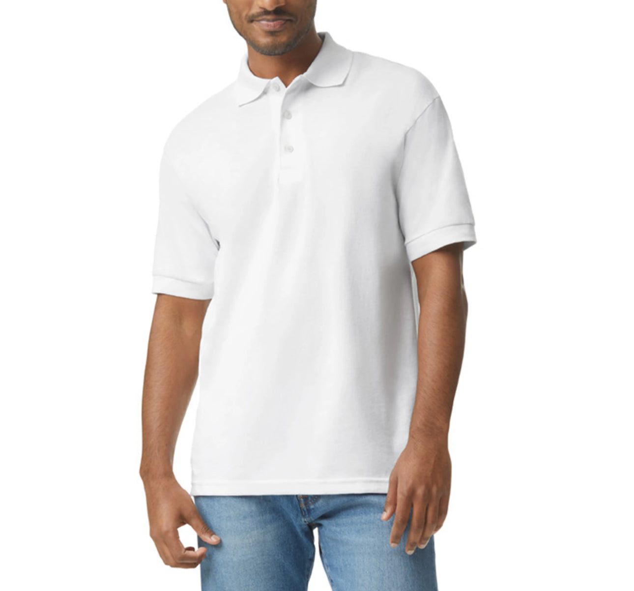 Order Minimum (2) DTF POLOS with printed pocket logo