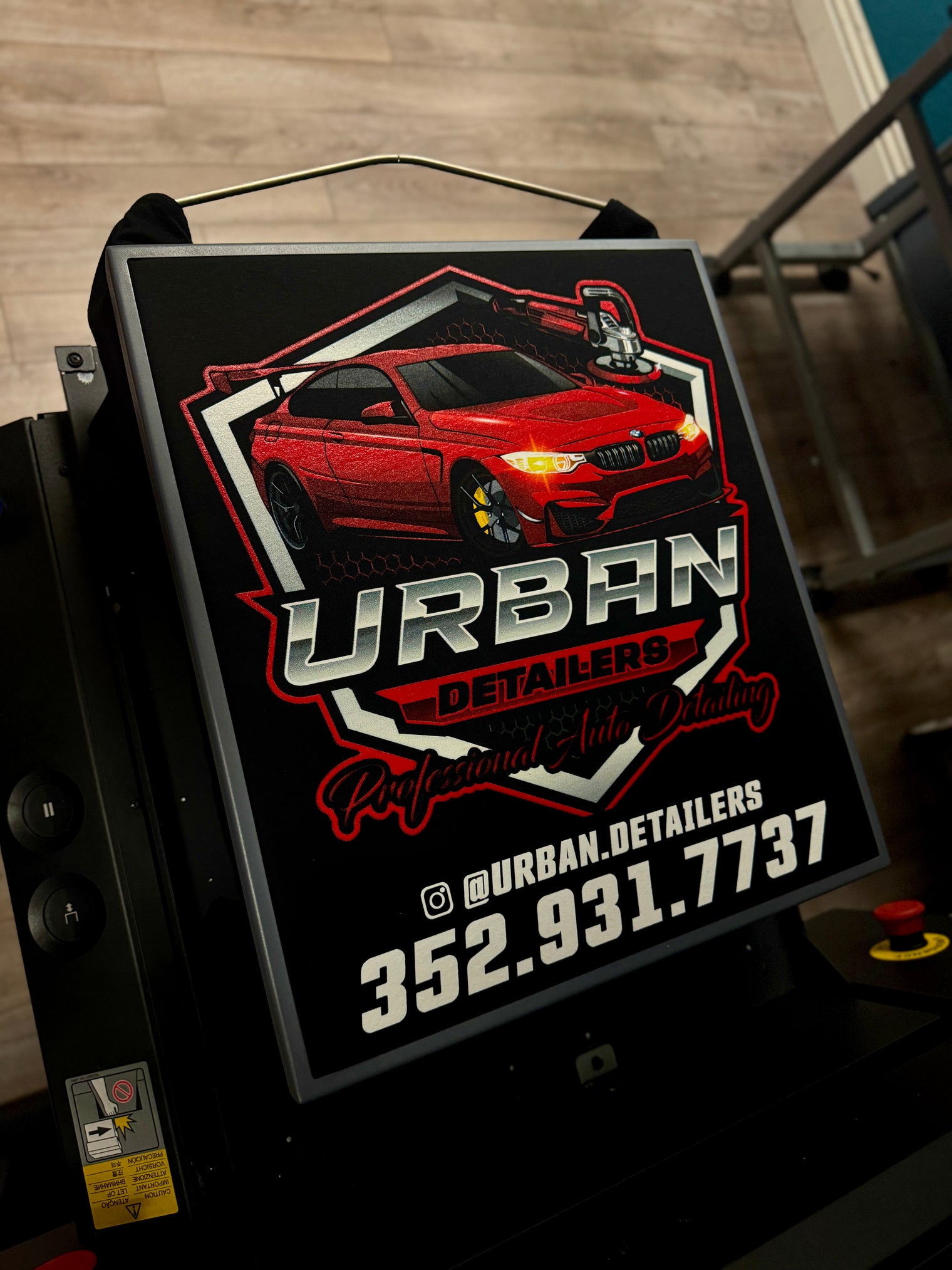 ( CUSTOM TEES ) PREMIUM ULTRA SOFT-Black COTTON TEE (6 oz.) HOUSE BRAND-DTG