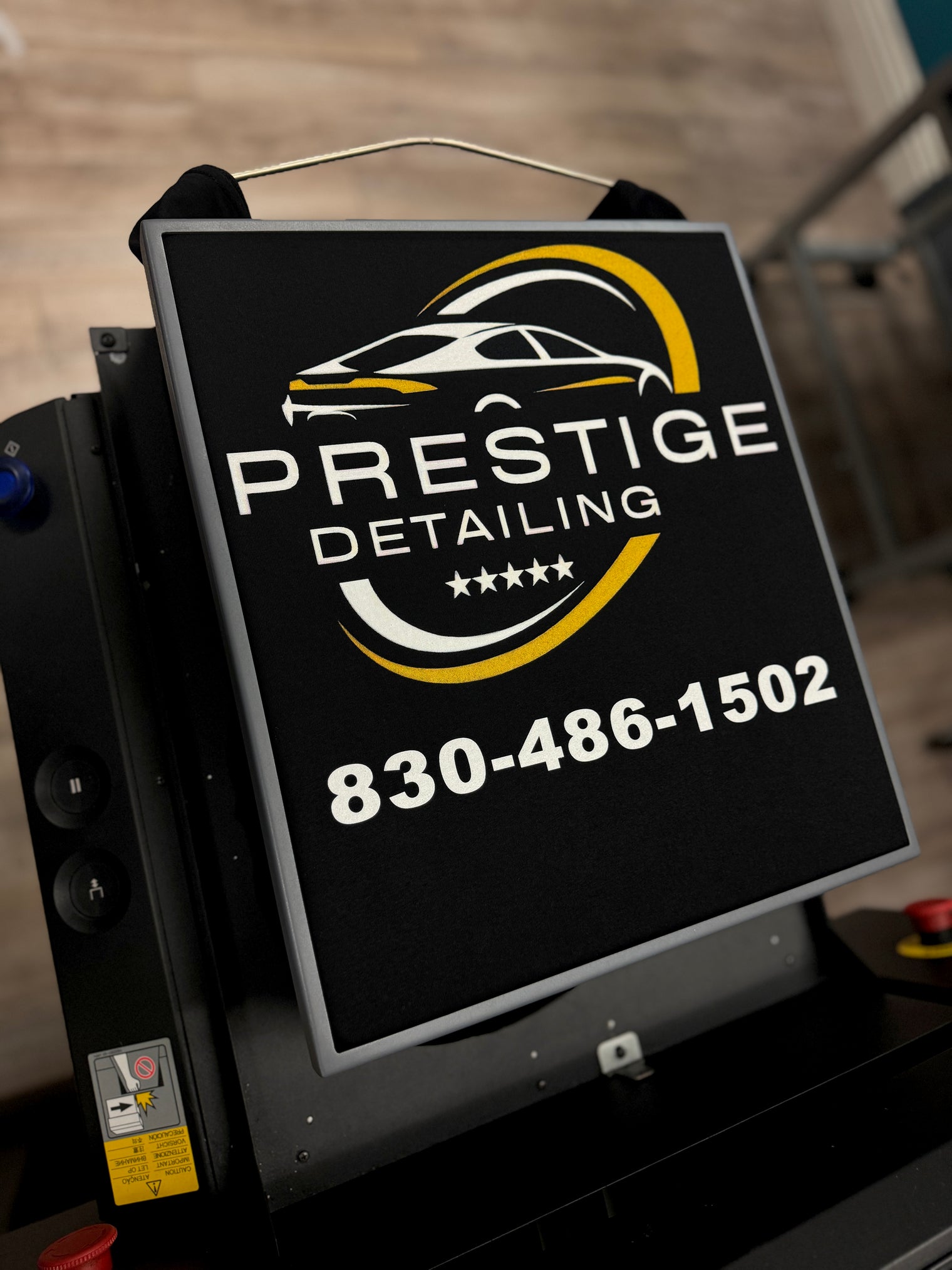 ( CUSTOM TEES ) PREMIUM ULTRA SOFT-Black COTTON TEE (6 oz.) HOUSE BRAND-DTG