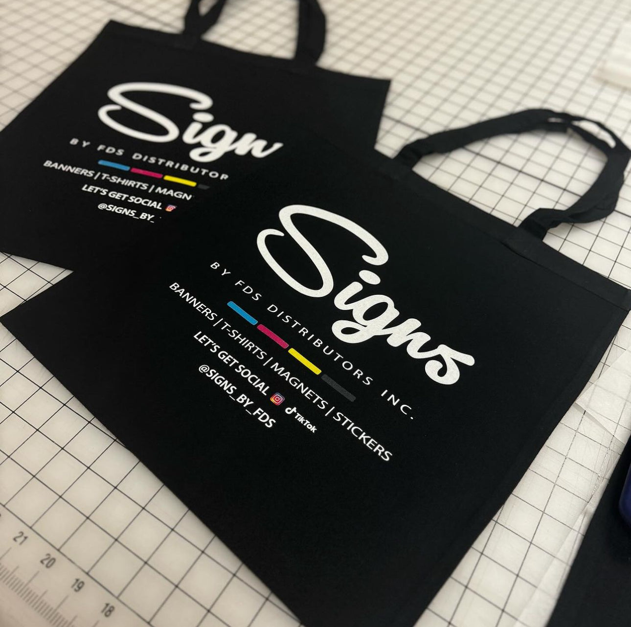 (PRE-ORDER ) Custom Printed Full Color Tote Bags