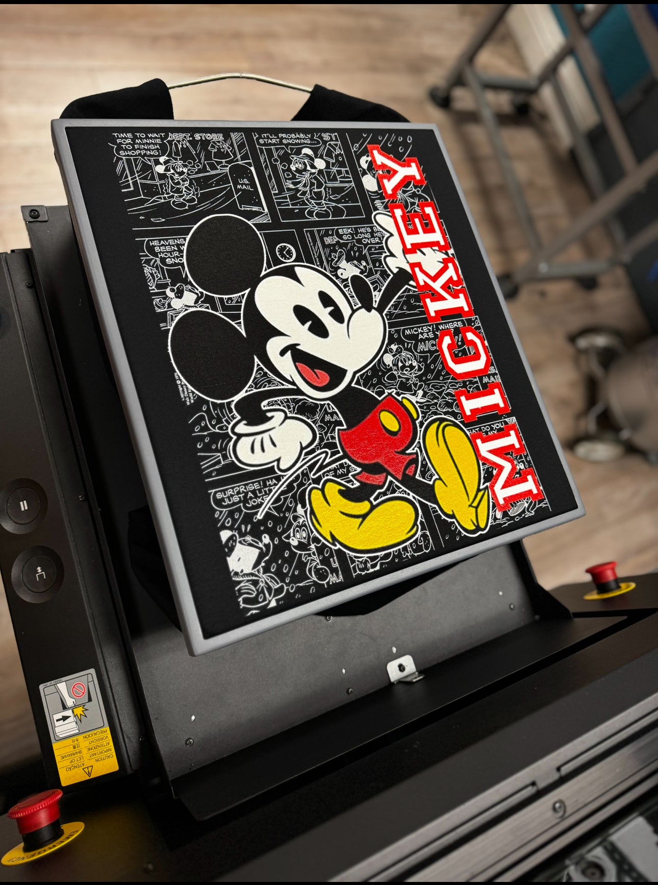 ( CUSTOM TEES ) PREMIUM ULTRA SOFT-Black COTTON TEE (6 oz.) HOUSE BRAND-DTG