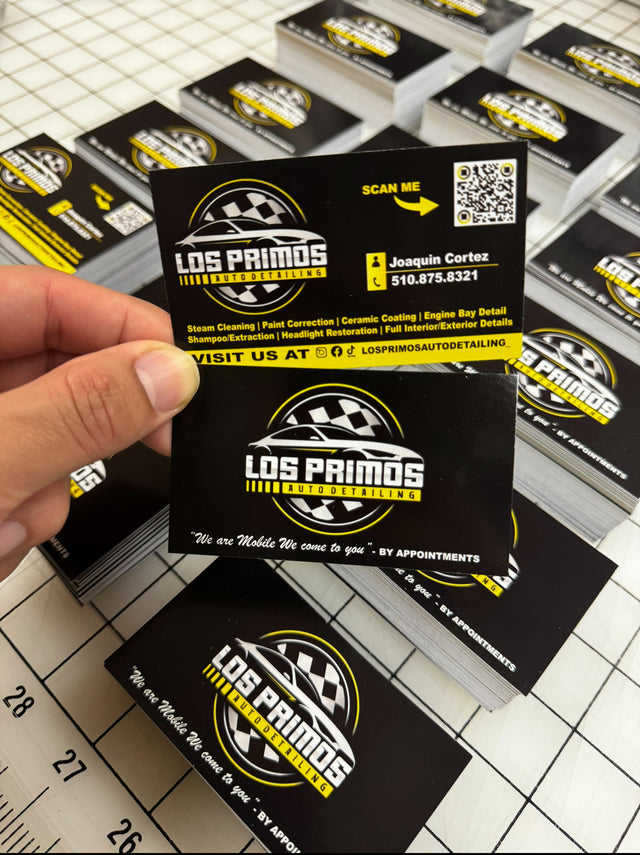 Custom Business Cards (Standard Rectangular Cut)