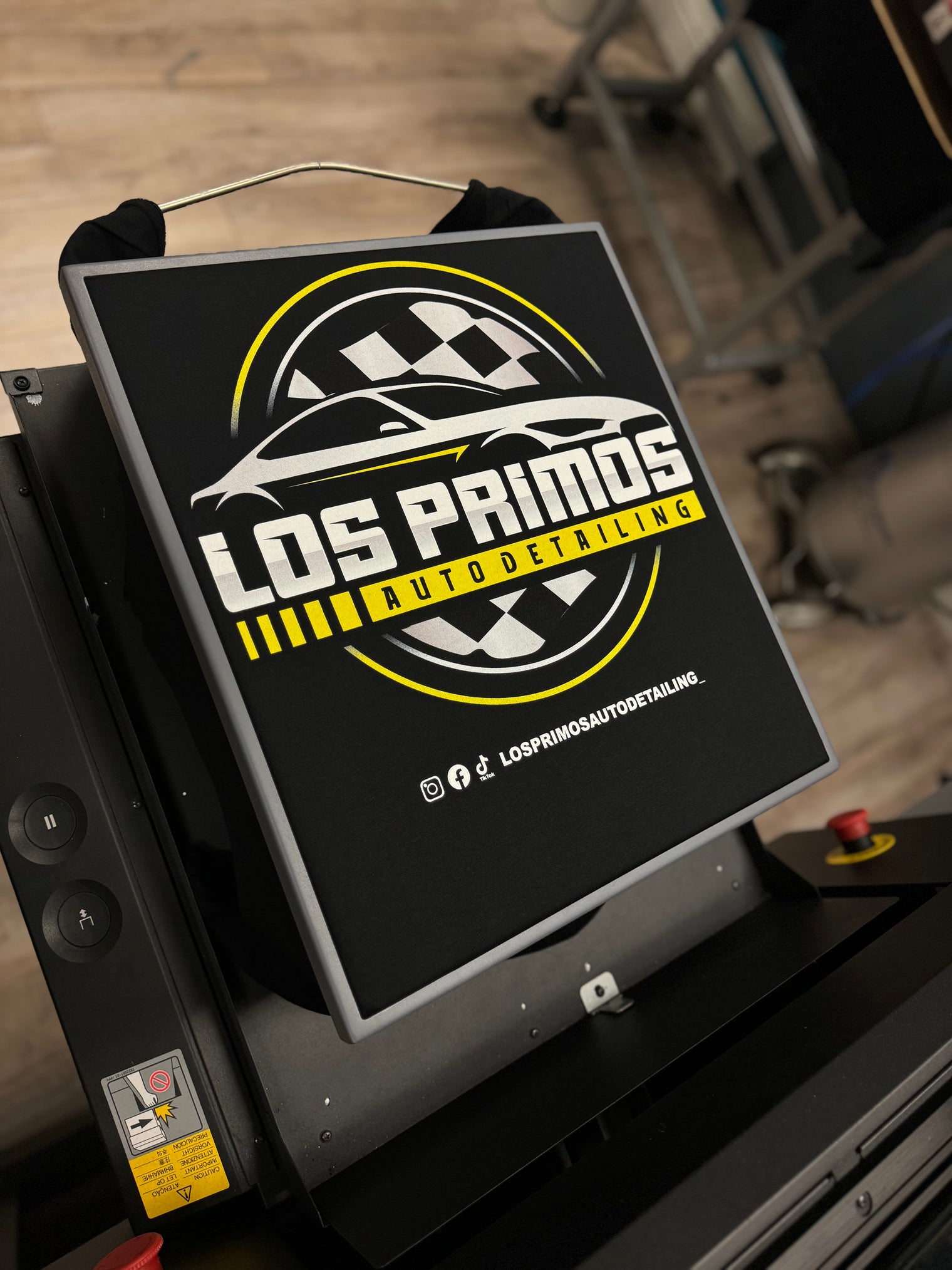 ( CUSTOM TEES ) PREMIUM ULTRA SOFT-Black COTTON TEE (6 oz.) HOUSE BRAND-DTG