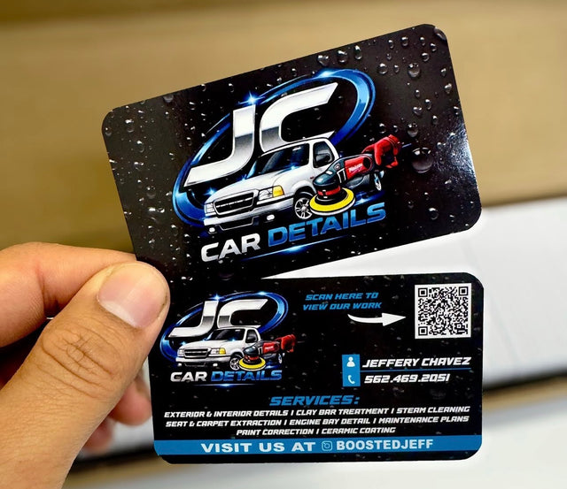 Custom Business Cards (ROUND CORNERS 1/4")